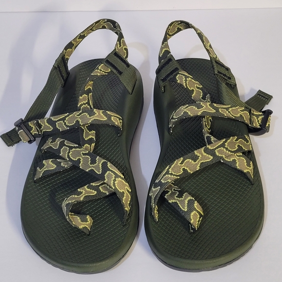 Chaco Men's Z/2 Green Camo Sandals - Picture 3 of 11